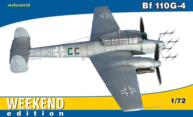 модель Самолет Bf 110G-4